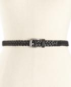 Style & Co. Mixed Media Skinny Woven Hip Stations Belt, Only At Macy's