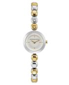 Bcbg Maxazria Ladies Two Tone Bracelet Watch With Silver Dial, 20mm