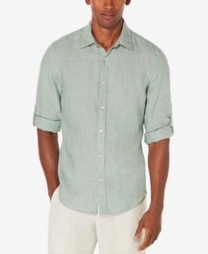 Perry Ellis Men's Linen Shirt