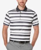 Pga Tour Men's Stripe Golf Polo Shirt