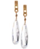 Lonna & Lilly Gold-tone Elongated Crystal Drop Earrings