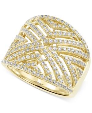 D'oro By Effy Diamond Geometric Ring (3/4 Ct. T.w.) In 14k Gold