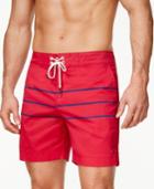 Tommy Hilfiger Men's Brent Tri-stripe Board Shorts