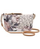 Calvin Klein Hayden Floral Signature Chain Strap Crossbody