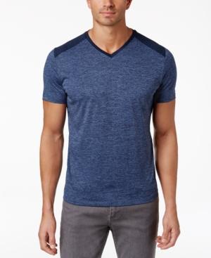 Alfani Men's Pieced V-neck Performance T-shirt, Only At Macy's