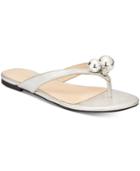 Nine West Sanyah Pearl Thong Sandals Women's Shoes