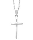 Giani Bernini Sterling Silver Necklace, Cross Pendant