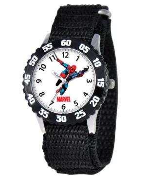 Marvel Spider-man Boys' Stainless Steel Time Teacher Watch