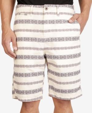 Lucky Brand Men's Jacquard Utility Plain Front Shorts