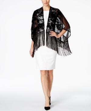 Inc International Concepts Floral Velvet Burnout Kimono, Only At Macy's