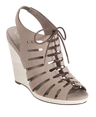 Cole Haan Shoes, Air Haven Open Toe Wedges 