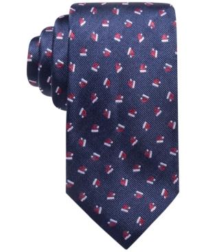 Club Room Men's Santa Hats Silk Tie, Created For Macy's