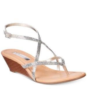 Inc International Concepts Women's Mayca2 Strappy Wedge Sandals, Only At Macy's Women's Shoes