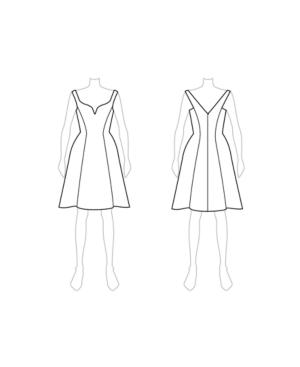 Customize: Switch To A-line Knee Length - Fame And Partners Knee-length A-line Dress