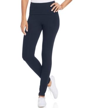 Style & Co Petite Tummy-control Active Leggings, Only At Macy's