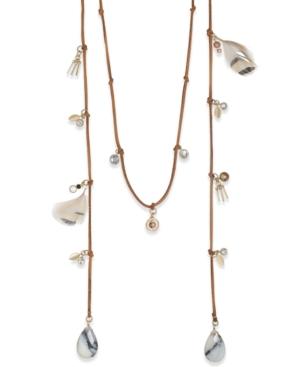 Danielle Nicole Zephyr Layered Charm Necklace