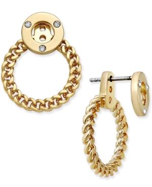 Kate Spade New York Infinity & Beyond Gold-tone Modern Hoop Earring Jackets