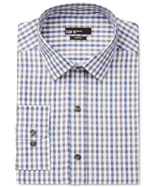 Bar Iii Men's Slim-fit Multicolor Gingham Dress Shirt, Only At Macy's