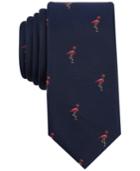 Bar Iii Men's Flamingo Conversational Slim Tie, Only At Macy's