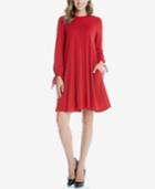 Karen Kane Tie-sleeve Swing Dress