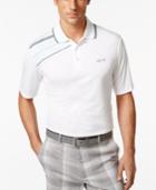 Greg Norman For Tasso Elba Big And Tall Shoulder-stripe Performance Polo, Only At Macy's