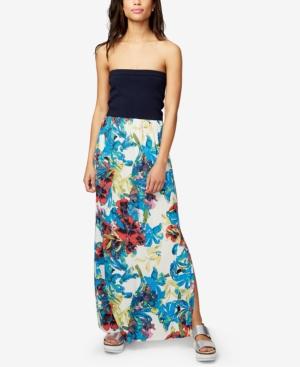 Rachel Rachel Roy Mixed-media Strapless Dress, Created For Macy's