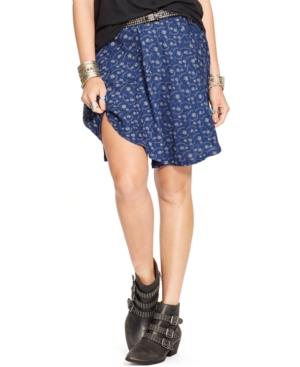 Denim & Supply Ralph Lauren Floral-print Mini Skirt
