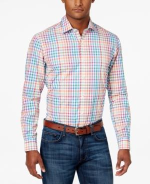 Club Room Men's Alexandria Plaid Cotton Shirt, Only At Macy's