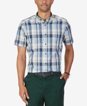 Nautica Men's Wayne Plaid Short-sleeve Shirt