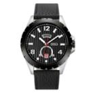 Men's Esq0073 Stainless Steel Watch, Black Dial, Day And Date Windows