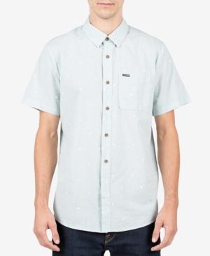 Volcom Men's White Noise Graphic-print Shirt