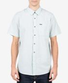 Volcom Men's White Noise Graphic-print Shirt