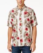 Tasso Elba Men's Tropical Print Shirt, Only At Macy's