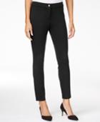 Maison Jules Seam-detail Ponte Pants, Only At Macy's