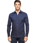 Calvin Klein Men's Premium Plaid Ombre Shirt