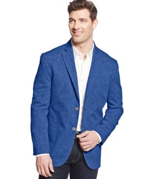 Tasso Elba Men's Linen-blend Sport Coat, Only At Macy's
