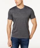 Alfani Men's Soft Touch Stretch Henley, Created For Macy's