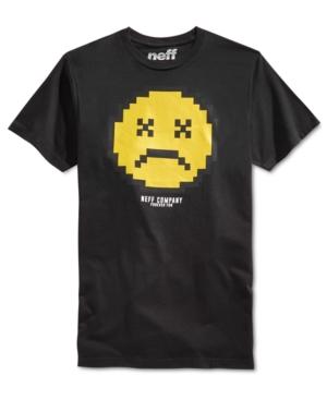 Neff Men's Frown A Bit Graphic T-shirt