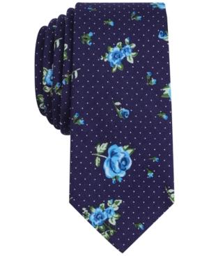 Bar Iii Men's Jacana Floral Skinny Tie, Only At Macy's