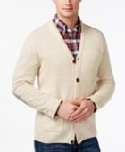 Tasso Elba Big And Tall V-neck Cardigan, Only At Macy's