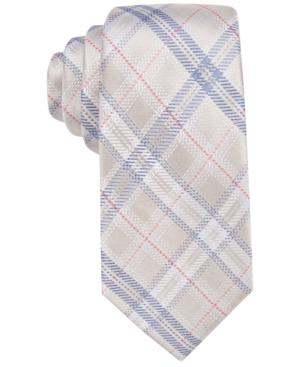 Countess Mara Men's Scarsdale Plaid Silk Tie