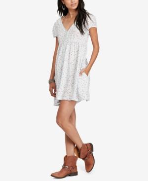 Denim & Supply Ralph Lauren V-neck Floral-print Dress