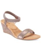 Alfani Women's Giselle Wedge Sandals, Created For Macy's Women's Shoes