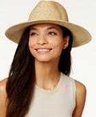 Calvin Klein Sequin Straw Panama Hat