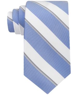 Calvin Klein Men's Cabana Stripe Tie