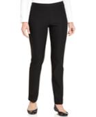 Charter Club Petite Cambridge Tummy-control Slim-leg Pants, Created For Macy's