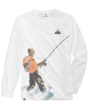 Lrg Men's Fish Lyfe Graphic-print T-shirt