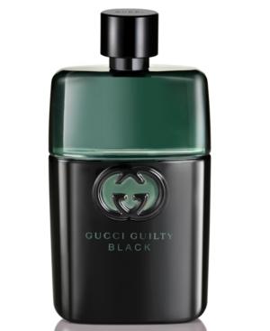 Gucci Guilty Men's Black Pour Homme Eau De Toilette, 1.6 Oz