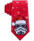 Star Wars Men's Holiday Stormtrooper Panel Tie