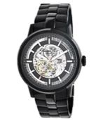 Kenneth Cole New York Watch, Men's Automatic Black Ion Plated Stainless Steel Bracelet 46mm Kc3981